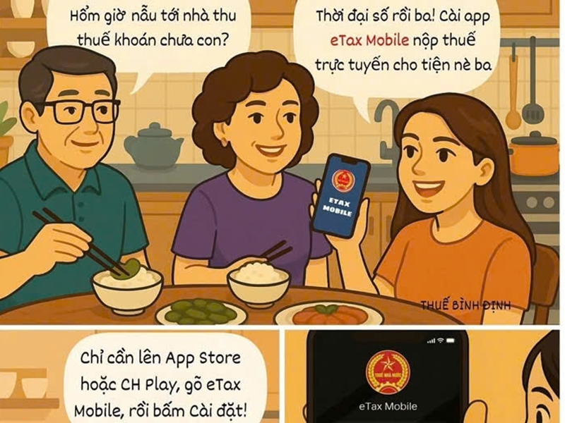 Hộ Kinh Doanh – Chủ Động Thời 4.0 Cùng eTax Mobile